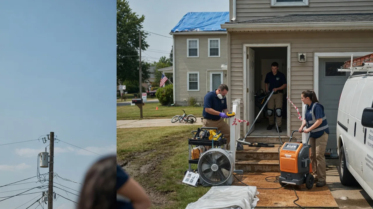 Water Damage Repair in Chatham, IL near me